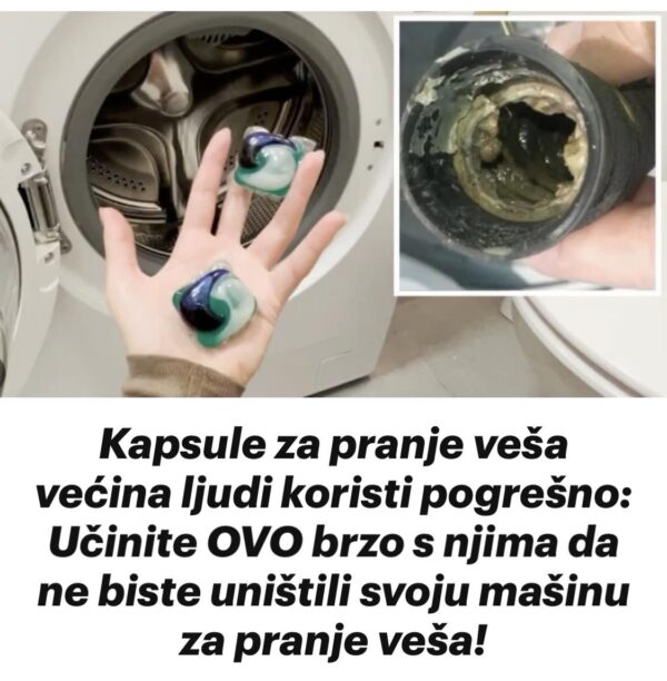 Kapsule za pranje veša većina ljudi koristi pogrešno: Učinite OVO brzo s njima da ne biste uništili svoju mašinu za pranje veša!
