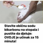 Stavite običnu sodu bikarbonu na stopala i pustite da djeluje: OVDJE je učinak za 15 minuta!