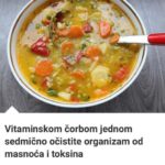 Vitaminskom čorbom jednom sedmično očistite organizam od masnoća i toksina