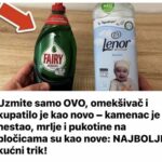 Uzmite samo OVO, omekšivač i kupatilo je kao novo – kamenac je nestao, mrlje i pukotine na pločicama su kao nove: NAJBOLJI kućni trik!