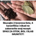 Skuvajte 2 lovorova lista, 4 karanfilića i nikad ne zaboravite ovaj recept: SPAS ZA OTOK, BOL I SLAB IMUNITET!