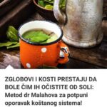 Zglobovi i kosti prestaju da bole čim ih očistite od soli: Metod dr Malahova za potpuni oporavak koštanog sistema!