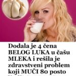 Dodala je 4 čena BELOG LUKA u čašu MLEKA i rešila je zdravstveni problem koji MUČI 80 posto ljudi!