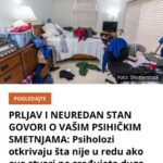 PRLJAV I NEUREDAN STAN GOVORI O VAŠIM PSIHIČKIM SMETNJAMA: Psiholozi otkrivaju šta nije u redu ako ove stvari ne sređujete dugo