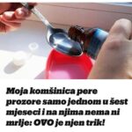 Moja komšinica pere prozore samo jednom u šest mjeseci i na njima nema ni mrlje: OVO je njen trik!