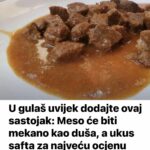 U gulaš uvijek dodajte ovaj sastojak: Meso će biti mekano kao duša, a ukus safta za najveću ocjenu