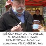 KAŠIČICA MEDA UJUTRO DJELUJE, ALI SAM0 AKO JE 0VAKO UZIMATE! Pčelar Anđelković UP0Z0RI0 na VELIKU GREŠKU koju svi pravimo