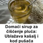 Domaći sirup za čišćenje pluća: Ublažava kašalj i kod pušača