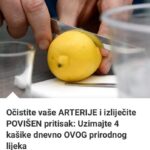 Očistite vaše ARTERIJE i izliječite POVIŠEN pritisak: Uzimajte 4 kašike dnevno OVOG prirodnog lijeka