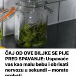 ČAJ OD OVE BILJKE SE PIJE PRED SPAVANJE: Uspavaće vas kao malu bebu i obrisati nervozu u sekundi – morate probati