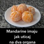 Mandarine imaju jak uticaj na dva organa