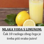 MLAKA VODA SA LIMUNOM: Čak 10 razloga zbog čega je treba piti svako jutro!