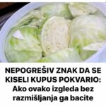 NEPOGREŠIV ZNAK DA SE KISELI KUPUS POKVARIO: Ako ovako izgleda bez razmišljanja ga bacite