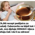 TAJNI recept pedijatra za kašalj: Zaboravite na bijeli luk i luk, ovo djeluje ODMAH i djeca pitaju čak i da li su zdrava!