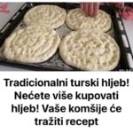 Tradicionalni turski hljeb! Nećete više kupovati hljeb! Vaše komšije će tražiti recept