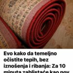 Evo kako da temeljno očistite tepih, bez iznošenja i ribanja: Za 10 minuta zablistaće kao nov