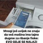 Mnogi još uvijek ne znaju da veš mašina ima tajno dugme za ribanje fioke: EVO GDJE SE NALAZI