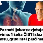 Poznati ljekar savjetuje svima: 1 šolja ČISTI sluz u nosu, grudima i plućima!