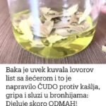 Baka je uvek kuvala lovorov list sa šećerom i to je napravilo ČUDO protiv kašlja, gripa i sluzi u bronhijama: Djeluje skoro ODMAH!