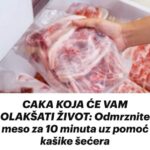 CAKA KOJA ĆE VAM OLAKŠATI ŽIVOT: Odmrznite meso za 10 minuta uz pomoć kašike šećera