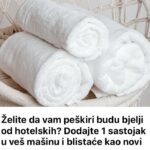 Želite da vam peškiri budu bjelji od hotelskih? Dodajte 1 sastojak u veš mašinu i blistaće kao novi