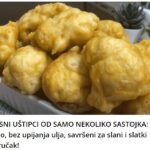 POSNI UŠTIPCI OD SAMO NEKOLIKO SASTOJKA: Brzo, bez upijanja ulja, savršeni za slani i slatki doručak!