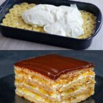 Najbrža KEKS T0RTA na svetu! Kremasta poslastica od čokolade i banana gotova za 15 minuta RECEPT)