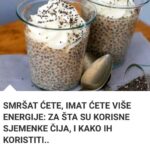 SMRŠAT ĆETE, IMAT ĆETE VIŠE ENERGIJE: ZA ŠTA SU KORISNE SEMENKE ČIJA, I KAKO IH KORISTITI..