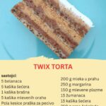 Twix torta: Savršen spoj čokolade i karamele