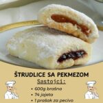 ŠTRUDLICE SA PEKMEZOM – Za tren gotove, za tren se i pojedu!
