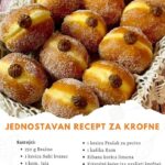 Jednostavan recept za KROFNE – Savršeno mekane krofne svaki put!