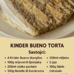 Kinder Bueno torta – Raj za sve ljubitelje čokolade