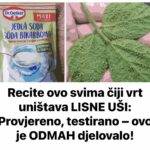 Recite ovo svima čiji vrt uništava LISNE UŠI: Provjereno, testirano – ovo je ODMAH djelovalo!