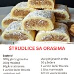 Prhke štrudlice sa orasima – Tradicionalni kolač koji se topi u ustima
