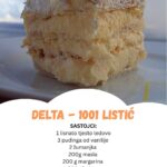 Napravite najmekši i najhrskaviji kolač: Delta – 1001 listić!