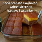 Jednom kada probate ovaj kolač, zaboravićete na baklavu i tulumbe! Najbolji zaliveni kolač
