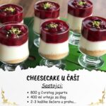 CHEESECAKE U ČAŠI GOTOV ZA 10 MINUTA…lagano i osvjezavajuce..
