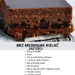 Medenjak kolač – Bogatstvo čokolade, miris cimeta i svježina džema!