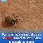 Ova namirnica je spas ako vam se krpelj zakači za kožu: Samo je pospite po njemu