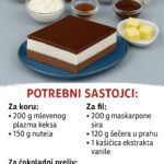 BOLJI OD SVEGA ŠTO STE DOSAD PROBALI! 🍰 Gotov za 10 minuta – lagani kolač sa keksom koji osvaja na prvi zalogaj! 😍