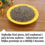 Ulje crnog kima… Najbolje čisti jetru, leči nadutost i jača krvne sudove, pominje se u Bibliji i Kuranu. 