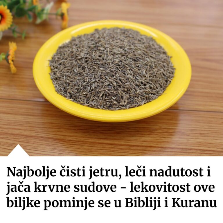 Ulje crnog kima… Najbolje čisti jetru, leči nadutost i jača krvne ...