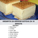 KREMPITA SA KEKSOM GOTOVA ZA 10 MINUTA