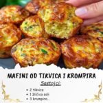 Mafini od tikvica i krompira su brzo i ukusno jelo koje često spremam za ručak!