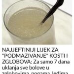 NAJJEFTINIJI LIJEK ZA “PODMAZIVANJE” KOSTI I ZGLOBOVA: Za samo 7 dana uklanja sve bolove u zglobovima, nogama, leđima