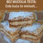 SIPANA PITA SA JABUKAMA BEZ MUĆENJA TESTA: Cela kuća će mirisati…