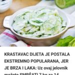 KRASTAVAC DIJETA JE POSTALA EKSTREMNO POPULARANA, JER JE BRZA I LAKA: Uz ovaj jelovnik možete SMRŠATI 7 kg za 14 DANA