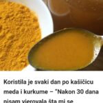 Svaki dan je uzimala kašičicu meda i kurkume – Evo šta se dogodilo poslije mjesec dana!