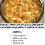 DOBAR STARI RECEPT, TOLIKO SU ZARAZNE DA JEDNA MERA I NIJE NEŠTO. POGAČICE SA SIROM