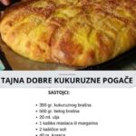 TAJNA NAJB0LJE KUKURUZNE P0GAČE – Mekana kao pamuk, topi se se u ustima.